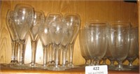 32 Pcs Assorted Princess House Crystal Stemware