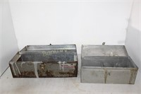 EMPTY METAL TOOLBOXES