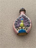 Peacock Snuff Bottle