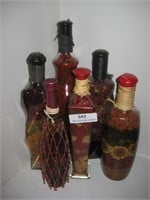 6 Bottles Ornamental Oils