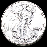 1939 Walking Half Dollar NEARLY UNCIRCULATED