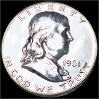 1961 Franklin Half Dollar UNCIRCULATED