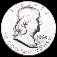 1963 Franklin Half Dollar UNCIRCULATED