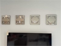 4PC WALL MIRRORS