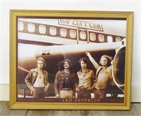 Framed Led Zeppelin Poster