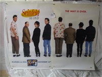 SEINFELD (LOT OF 2 POSTERS)