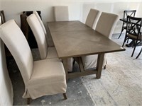 7PC TABLE & CHAIRS