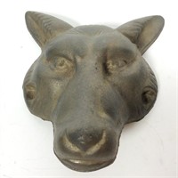 Cast Metal Fox Head