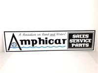 Amphicar Metal Sign