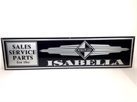 Borgward Isabella Metal Sign