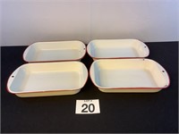 PORCELAIN CASSEROLE PANS