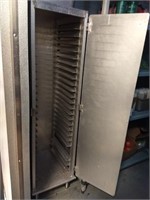 Aluminum Storage Rack Cabinet with door