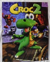 CROC 2 VIDEO GAME POSTER