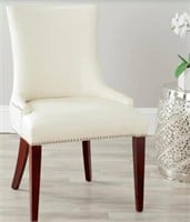 New Safavieh Becca Leather Dining/Side Chair