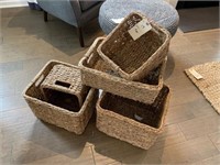 5PC ASSORTED BASKETS