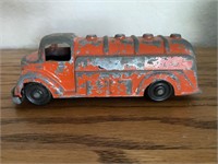 Vintage Metal Tanker Toy