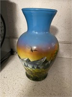 Painterd Vase