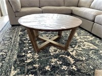 DISTRESSED WOOD COFFEE TABLE