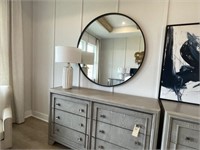 METAL FRAMED MIRROR