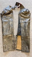 Hot Leathers Motorcycle Chaps NWT size xs