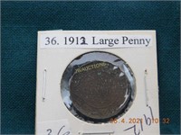 1912  Large Penny