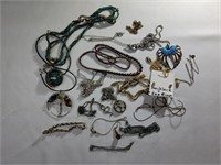 18 costume jewelry necklaces