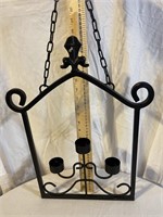 IRON WALL CANDLE HOLDER