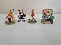 Set 4 Mickey & Friends Lennox Disney collectibles