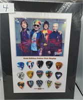 Rolling Stones Collectable Guitar Pick Set.