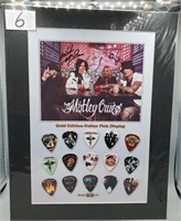 Motley Crue Collector Guitar Pick Set. Includes