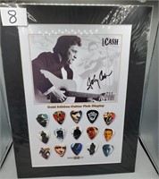 Johnny Cash Collector Guitar Pick Set. Includes