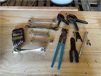 Wrenches, Clamps, Tools