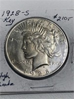 1928-S $1 Rare High Grade