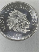 1 oz 1791 Indian (Mind Your Business)