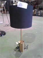 Table Lamp with Heavy Metal Base w/ Shade