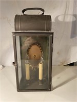 BRASS WALL LAMP - HAND SOLDERED HANDLE