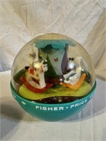 VINTAGE FISHER PRICE "ROLY POLY CHIME BALL" 1966
