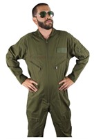 Flight Suit Cotton/Poly - Olive Drab