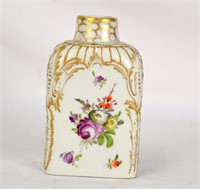 KPM Painted Tea Caddy