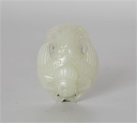 Chinese Carved Jade Plaque