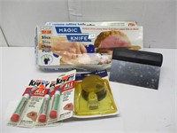 Krazy Glue, Magic Knife & Misc Lot