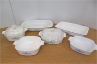 Corning Ware Baking Pans & Bowls Lot