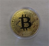 Commemorative 24K Gold Plated Bitcoin