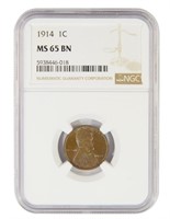 Gem 1914 Lincoln Cent
