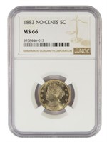 Premium Gem 1883 No Cents Nickel
