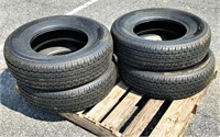 (4x) New ST225/75R15 Radial Trailer Tires