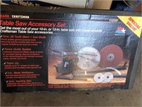 Sears Craftsman table saw accessory set