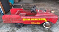 Vintage Fire AMF Fire Fighter Pedal Car