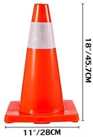 Traffic cones/Sport cones wi reflective strip NEW