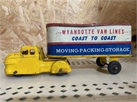 Wyandotte Van Lines Toy Truck